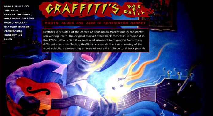 Website: Graffiti's Bar and Grill
