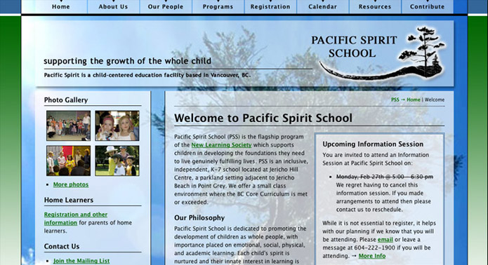 Website: Pacific Spirit School